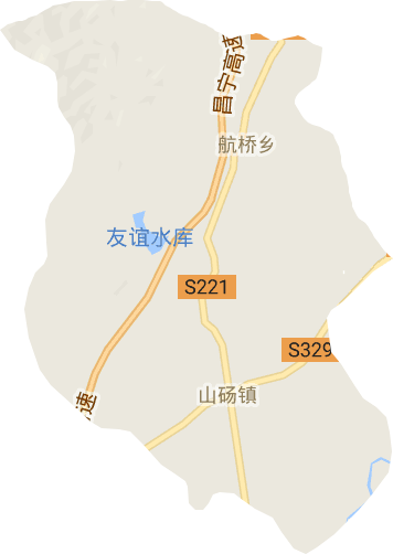 山砀镇电子地图