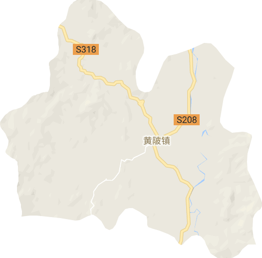 黄陂镇电子地图