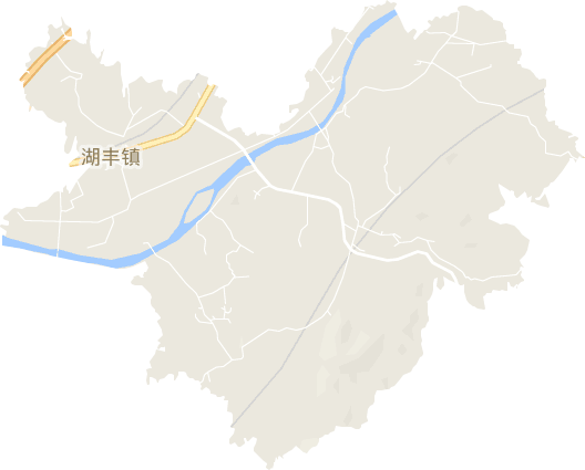 湖丰镇电子地图