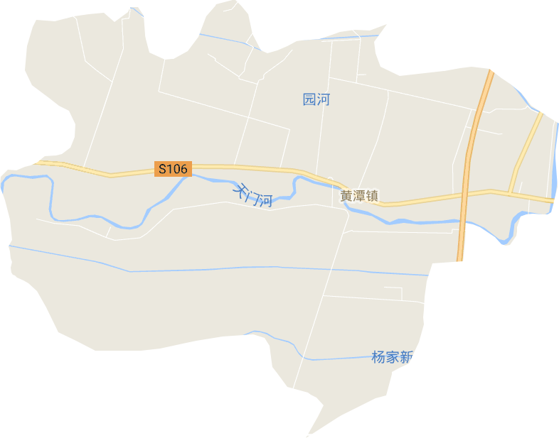 黄潭镇电子地图