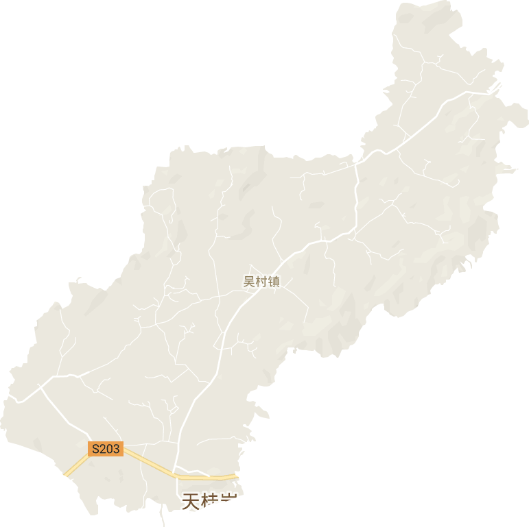 吴村镇电子地图