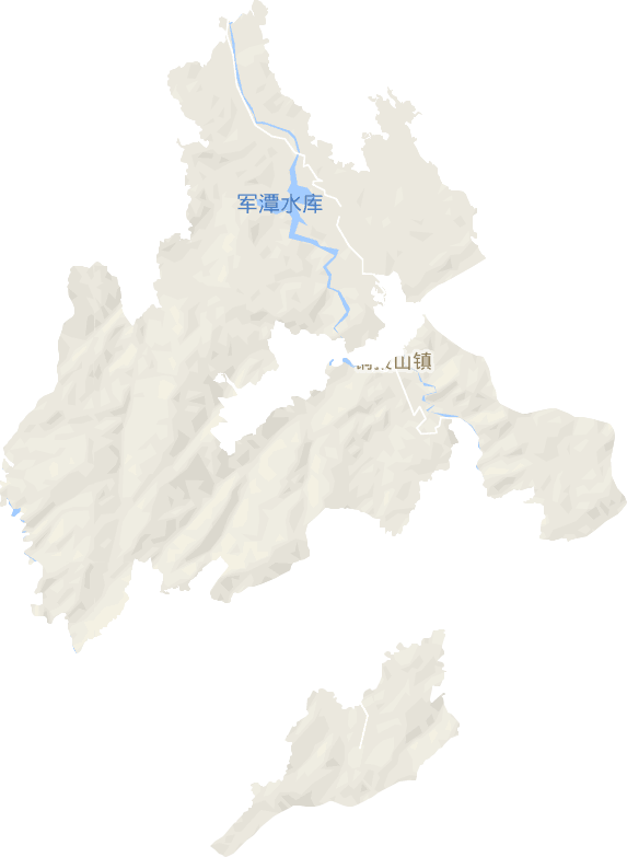 铜钹山镇电子地图