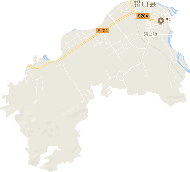 河口镇电子地图