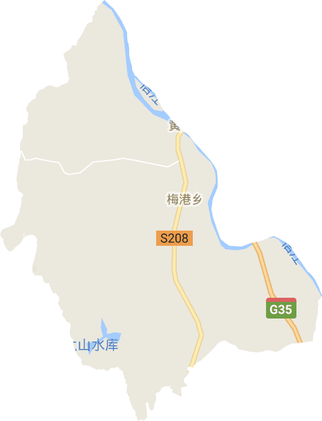 梅港乡电子地图