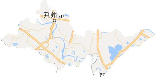 荆州市电子地图