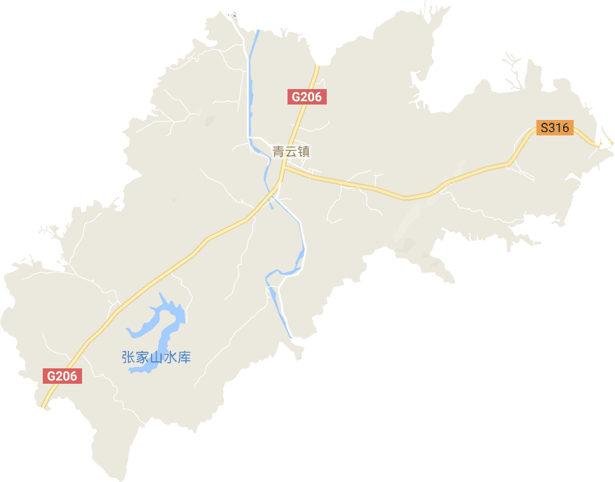 青云镇电子地图