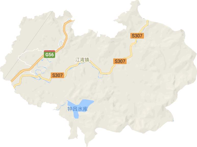 江湾镇电子地图
