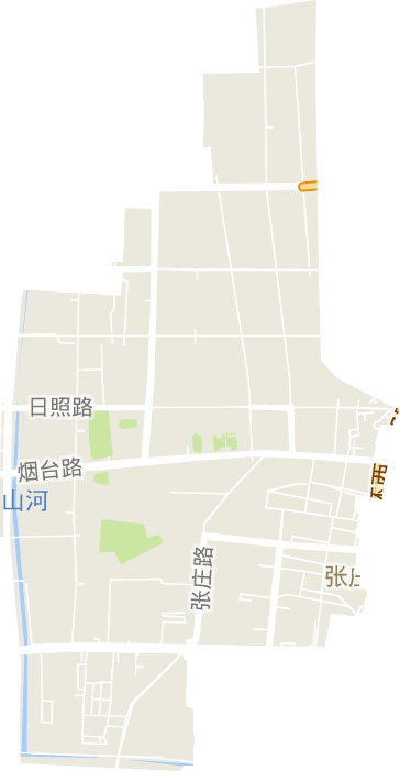 张庄路街道电子地图