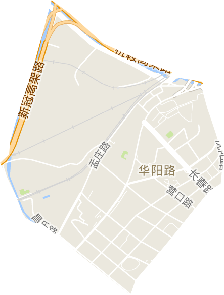 华阳路街道电子地图