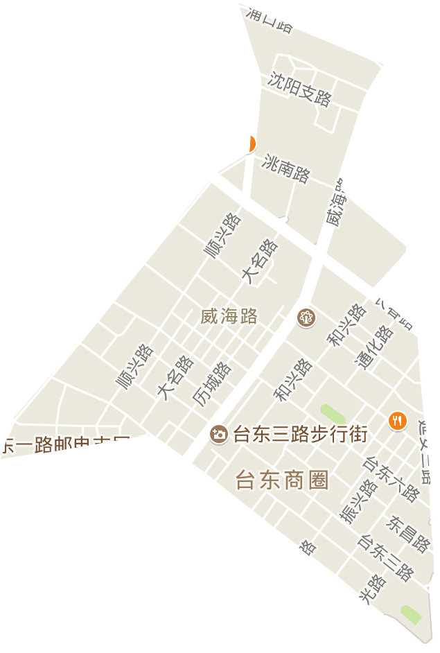 台东街道电子地图