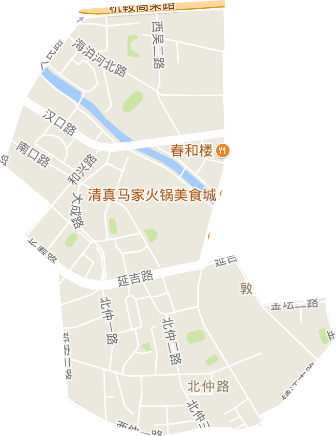 镇江路街道电子地图