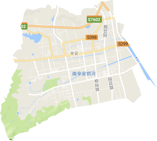 辛安街道电子地图