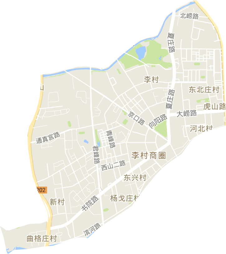李村街道电子地图