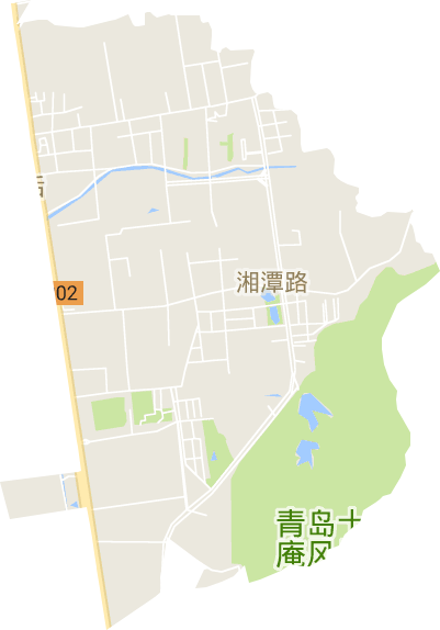 湘潭路街道电子地图