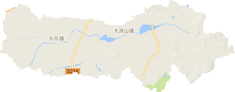 大泽山镇电子地图