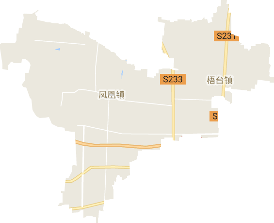 凤凰镇电子地图