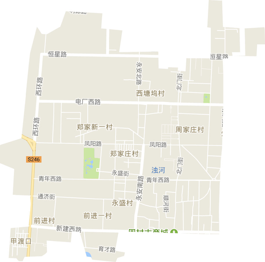 永安街道电子地图