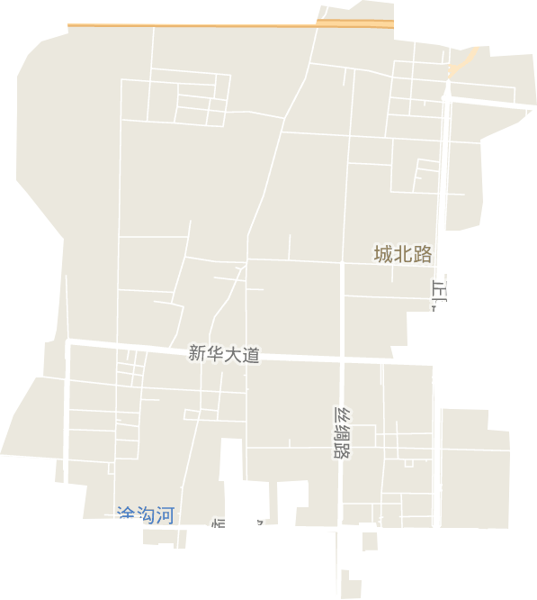 城北路街道电子地图