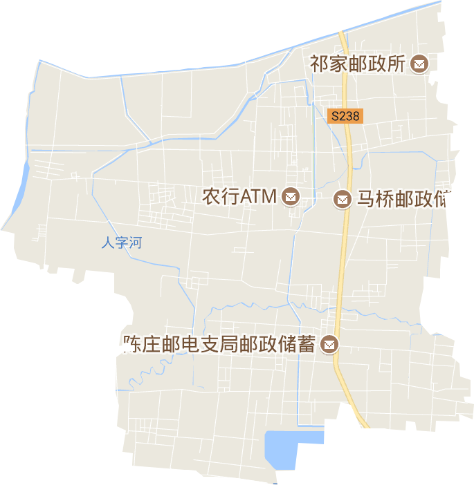 马桥镇电子地图