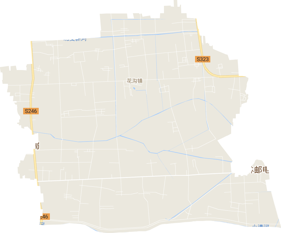 花沟镇电子地图