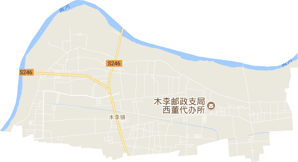木李镇电子地图