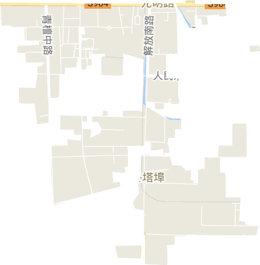 各塔埠街道电子地图