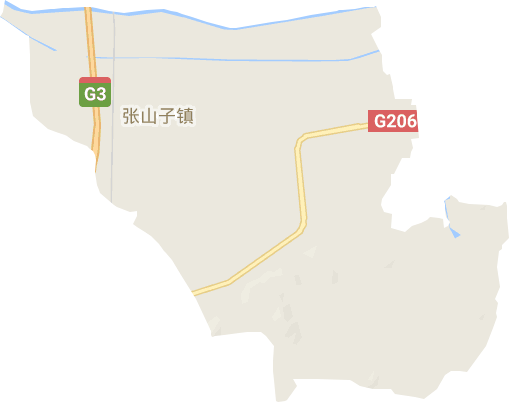 张山子镇电子地图