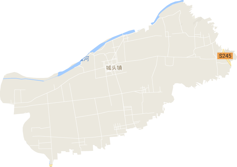 城头镇电子地图
