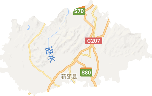 新邵县电子地图