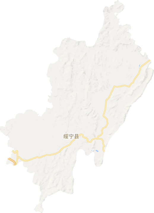 绥宁县电子地图