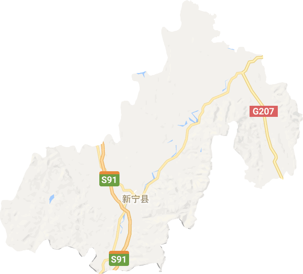 新宁县电子地图