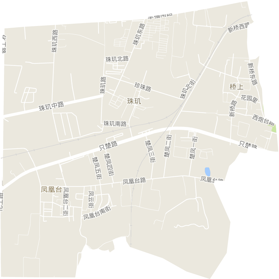 凤凰台街道电子地图
