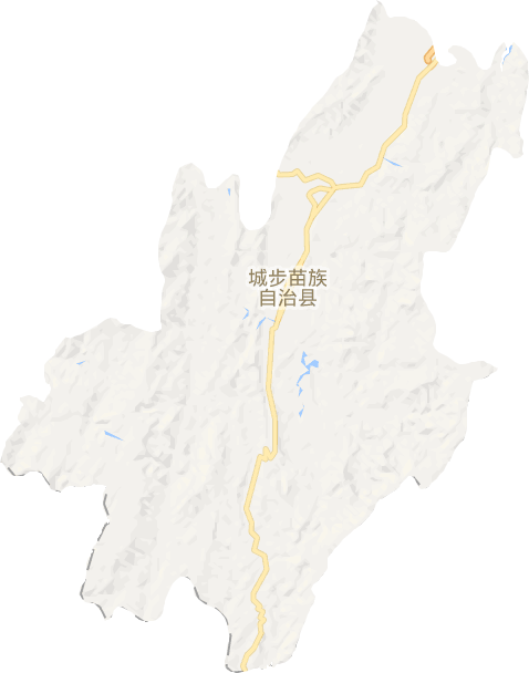 城步苗族自治县电子地图