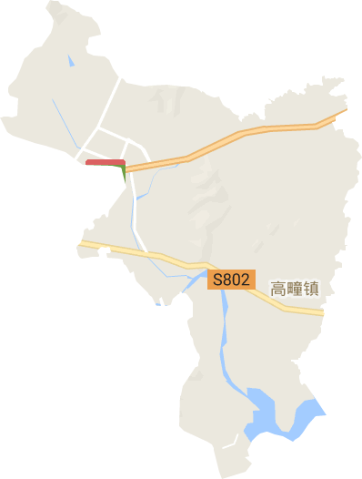 高疃镇电子地图