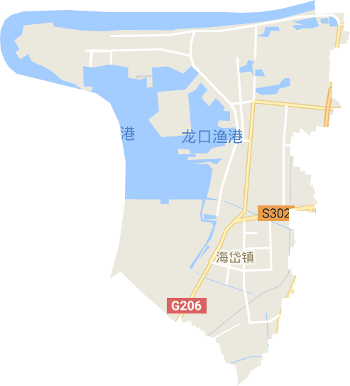 龙港街道电子地图