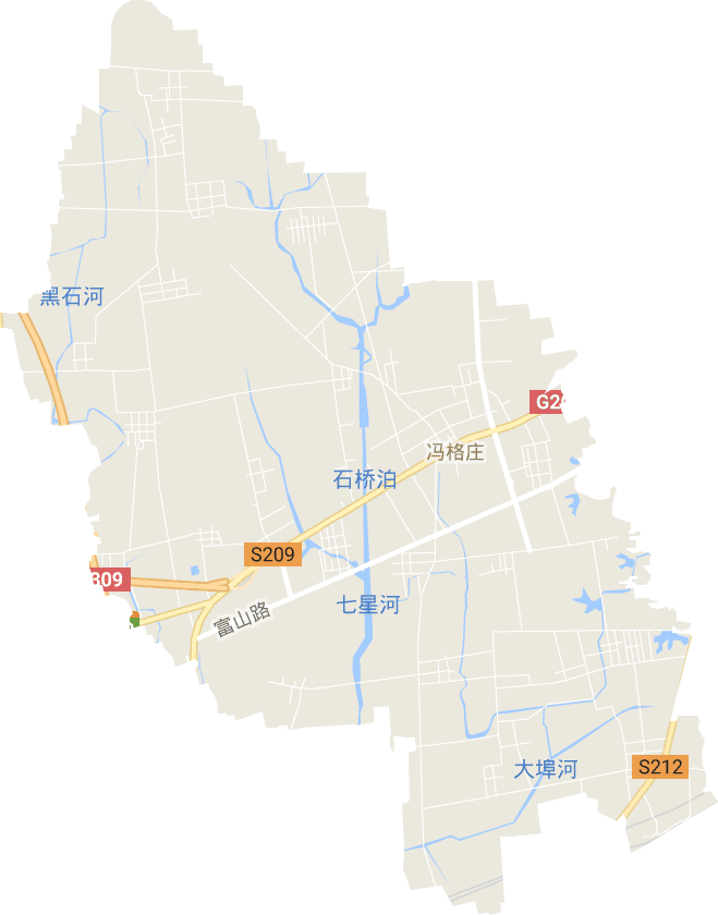 冯格庄街道电子地图