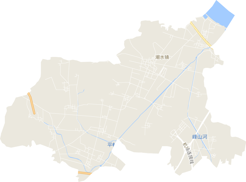 潮水镇电子地图