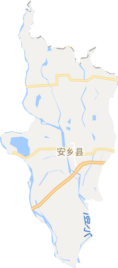 安乡县电子地图