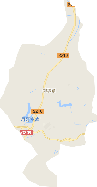 郭城镇电子地图