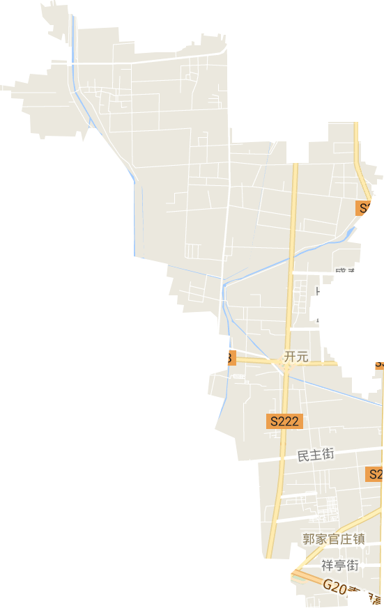 开元街道电子地图