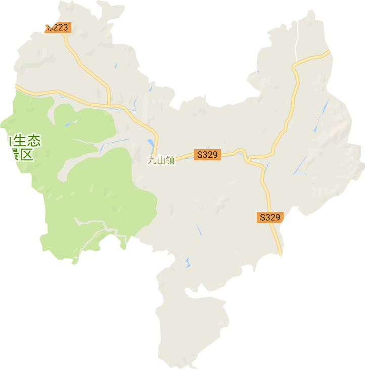 九山镇电子地图