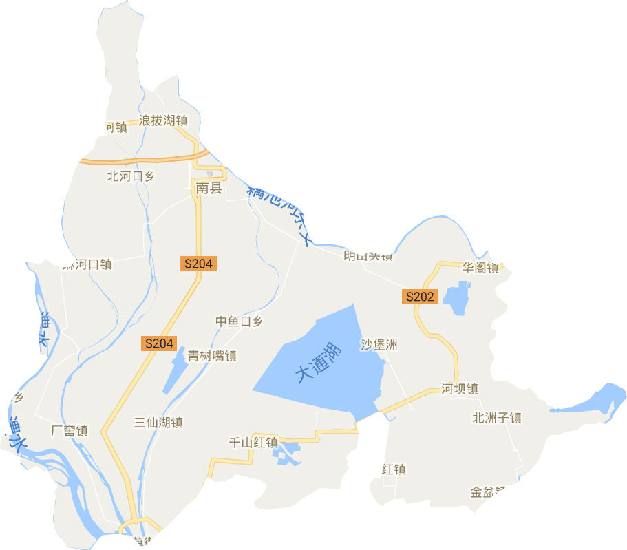 南县电子地图