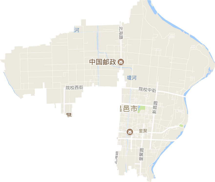 奎聚街道电子地图