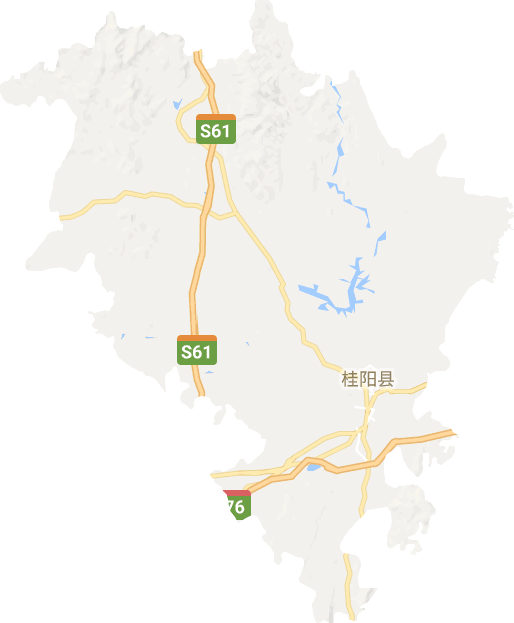 桂阳县电子地图