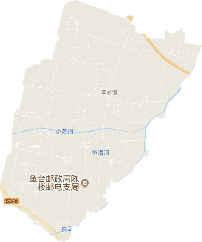 李阁镇电子地图