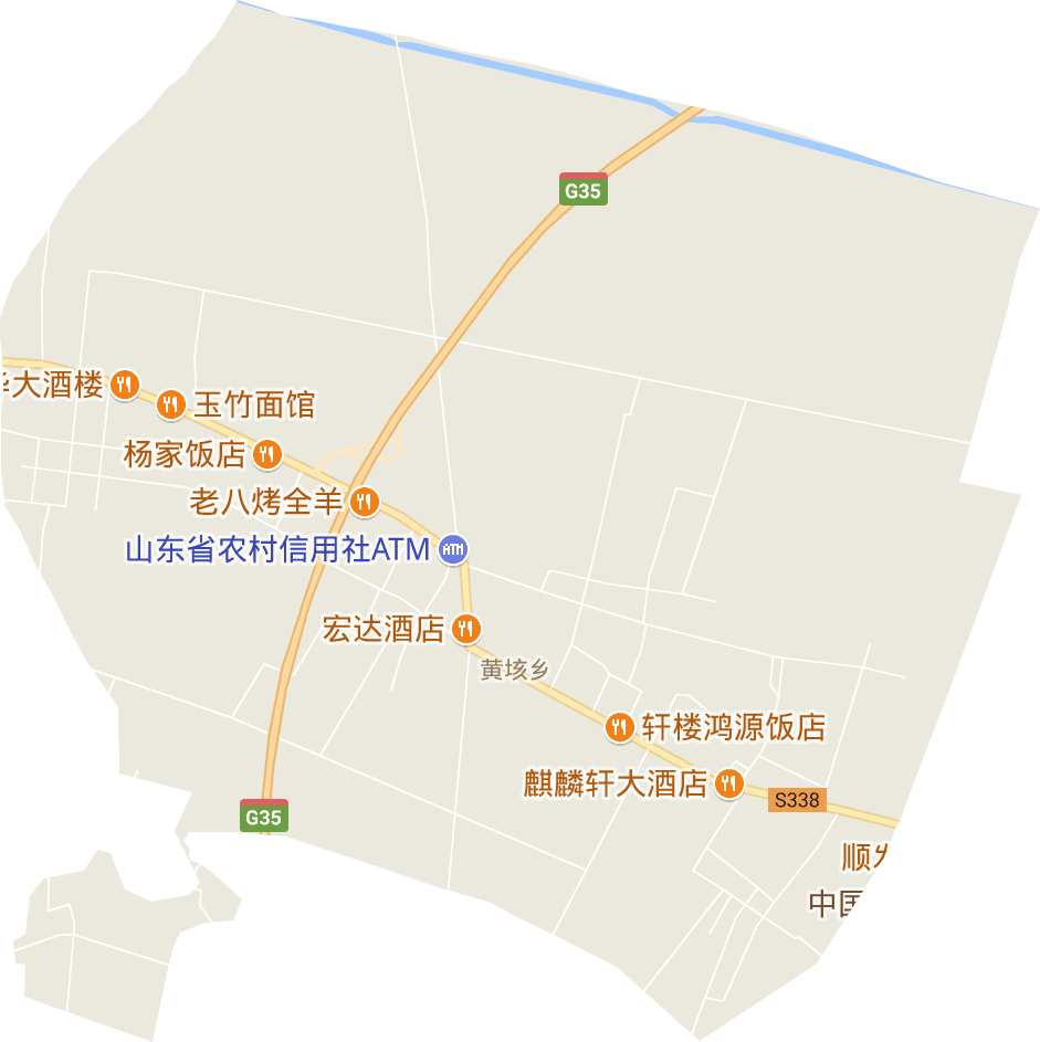 黄垓乡电子地图