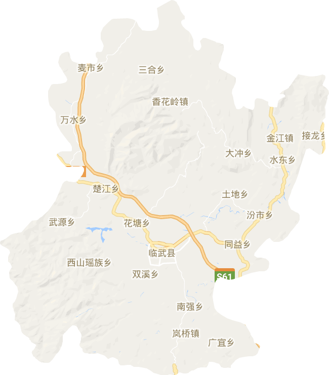 临武县电子地图