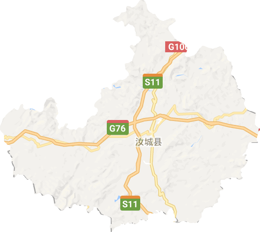 汝城县电子地图
