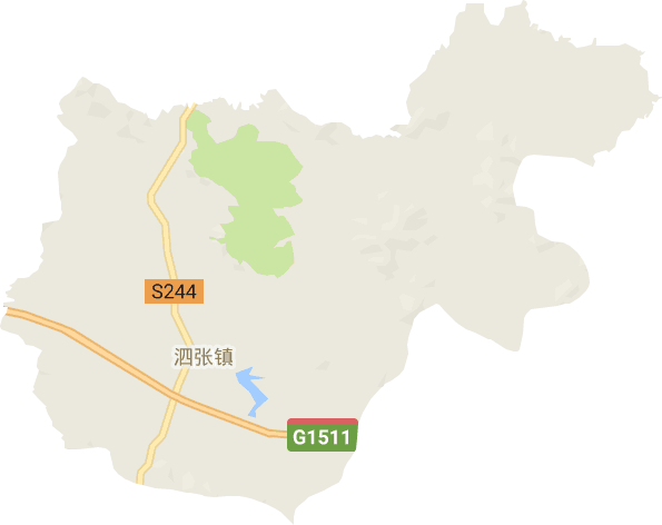 泗张镇电子地图