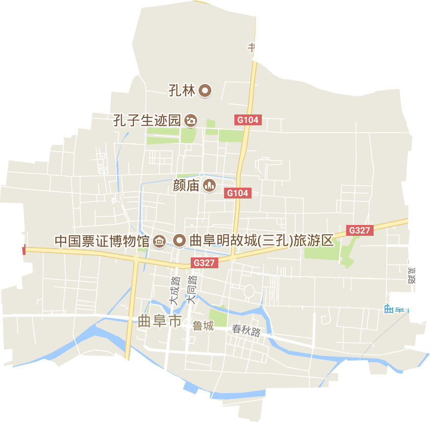鲁城街道电子地图